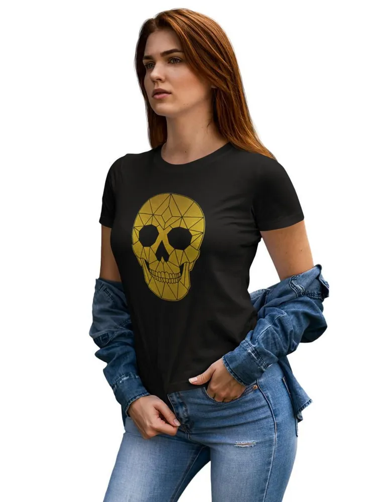 Playera de discount calavera para mujer