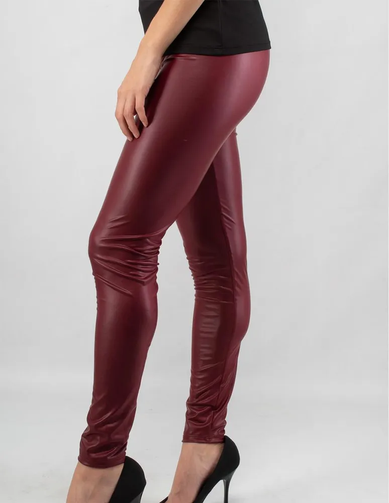 Leggins outlet vinipiel vino