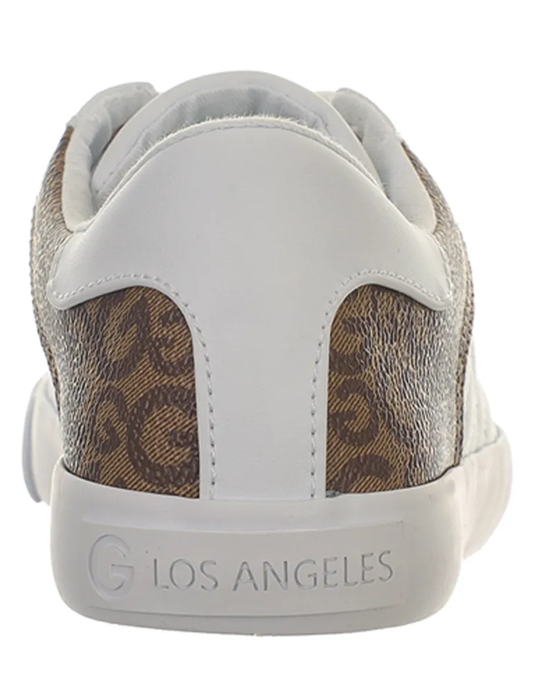 Tenis blancos guess liverpool hot sale