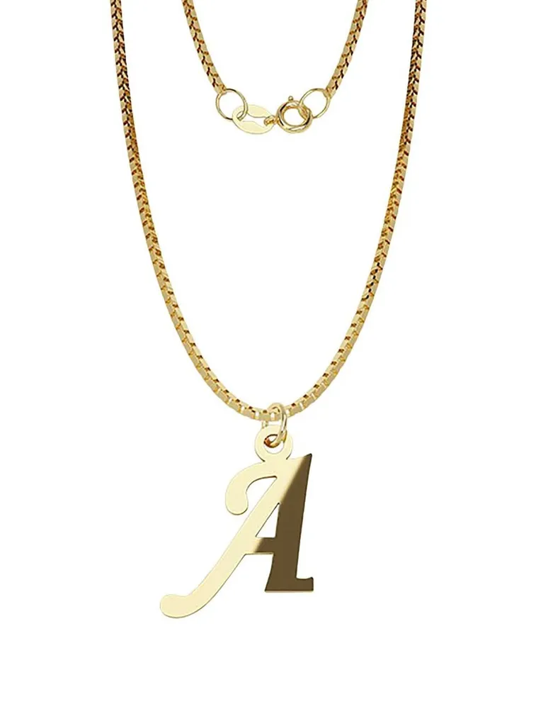 FONELLI Dije de letras Fonelli de oro amarillo 14 k Paseo