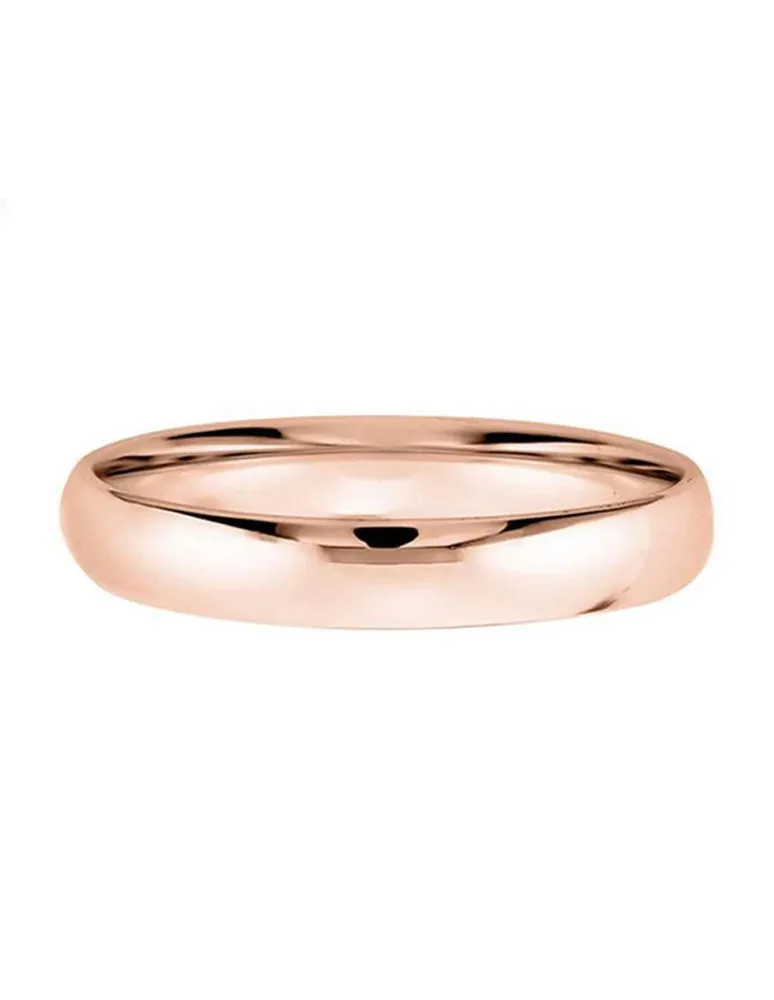 AMORE MIO Argolla de matrimonio Amore Mio 14 k oro rosa Paseo