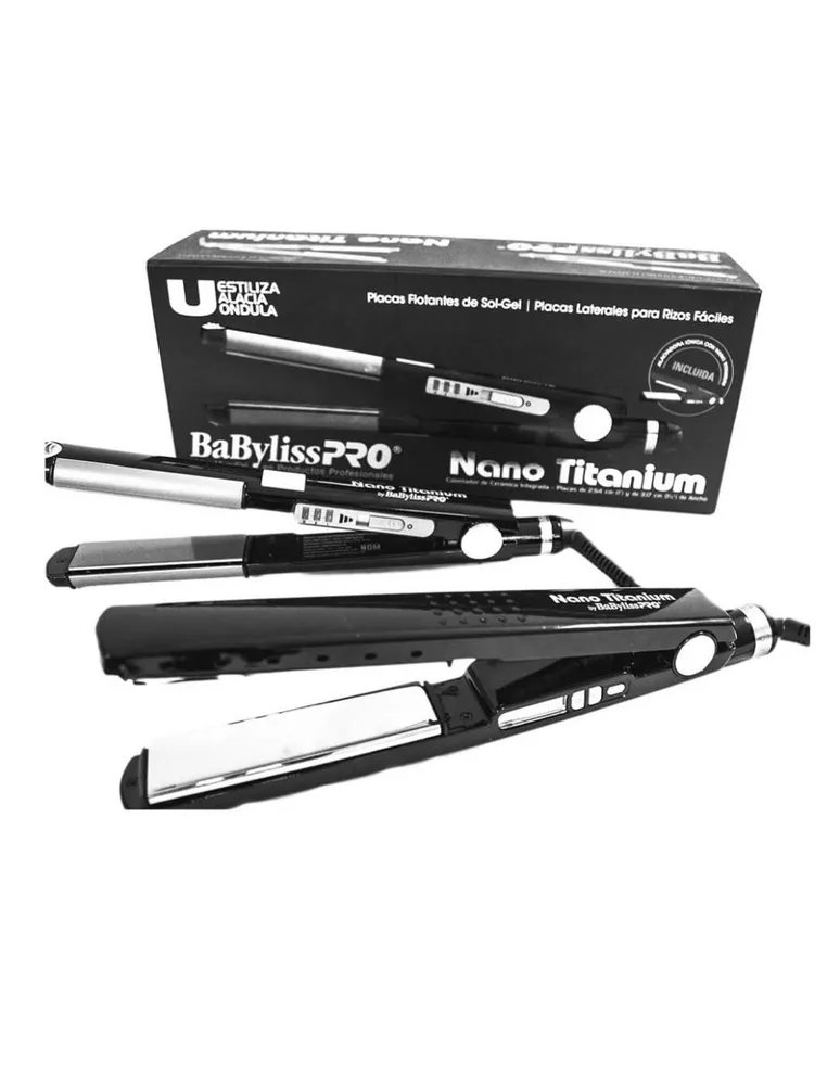 BABYLISS Alaciadora BaByliss BABNTBKPP2TES con placas de Nano