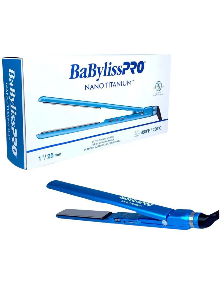 Alaciadora babyliss 2024 pro nano titanium