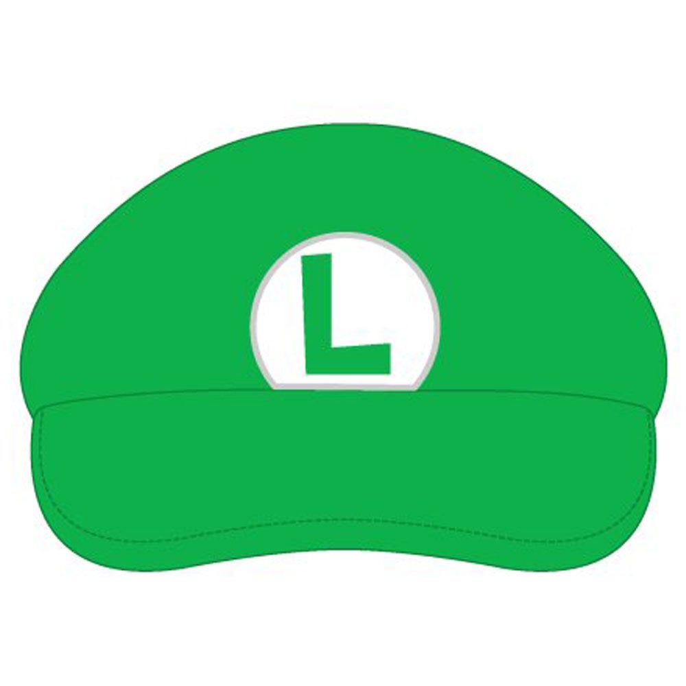 Bioworld Canada Super Mario Bros Green Luigi Hat 