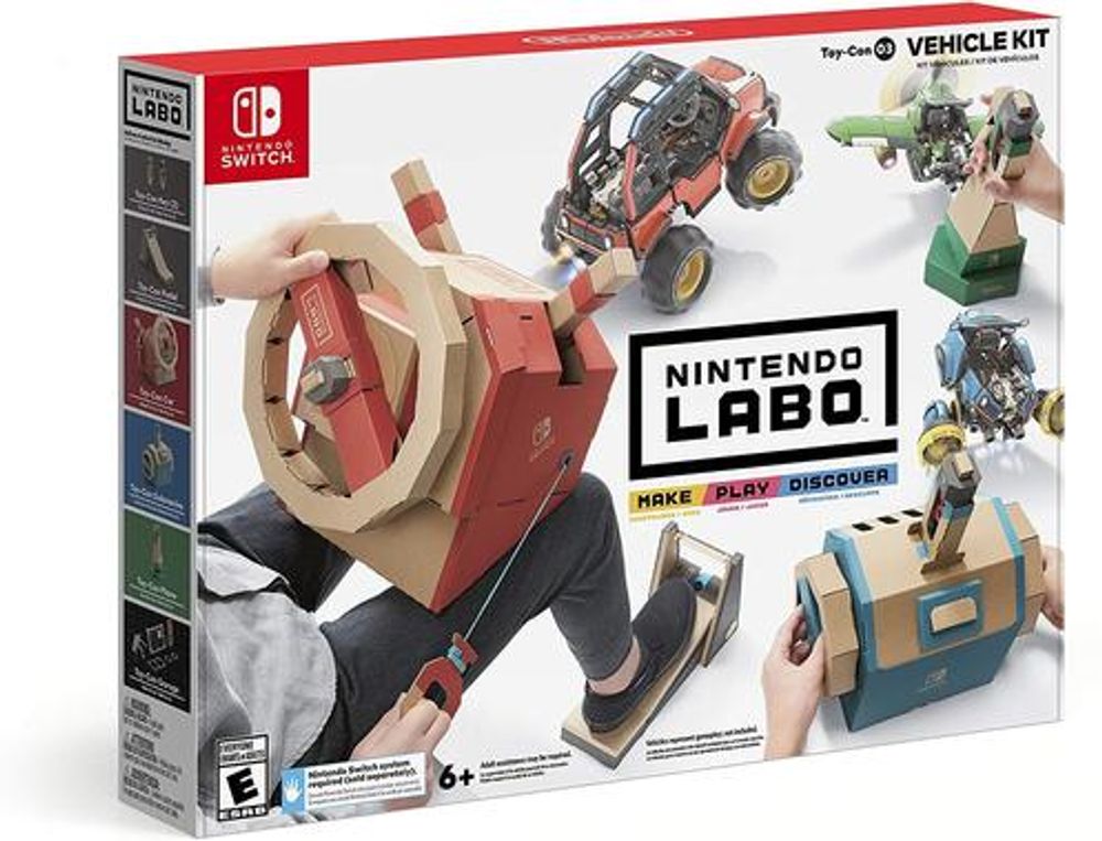 Nintendo labo vehicle cheap kit gamestop