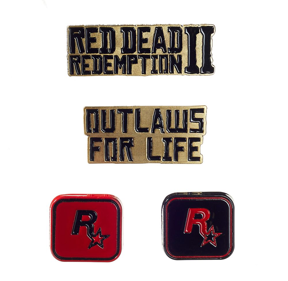 Rockstar Games Red dead Redemption 2 Pin Set | Yorkdale Mall