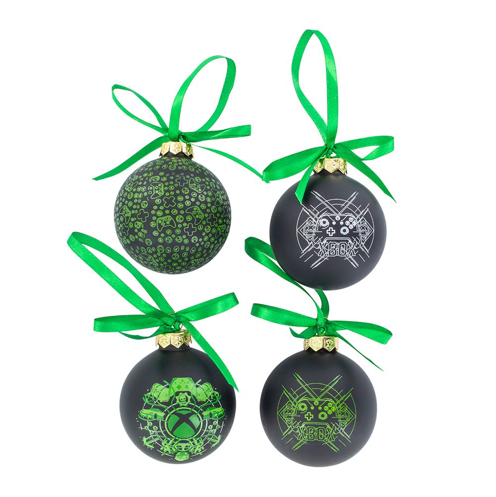 Paladone Xbox Glass Ornaments - 4-pk. | Bramalea City Centre