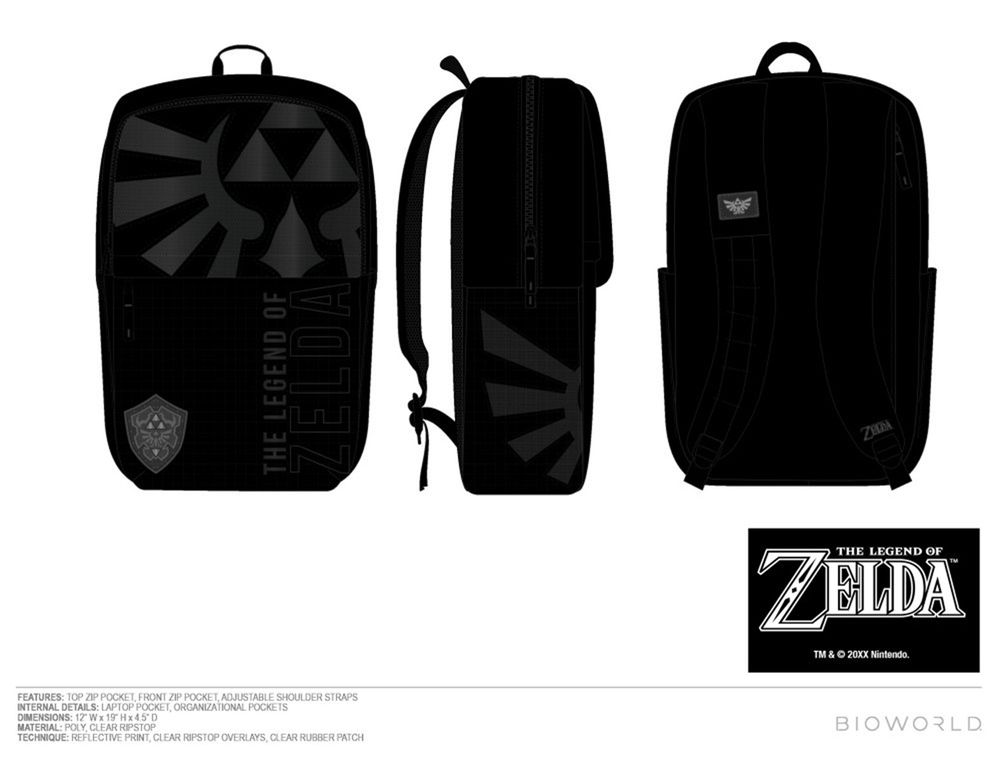 Legend of hotsell zelda backpack gamestop