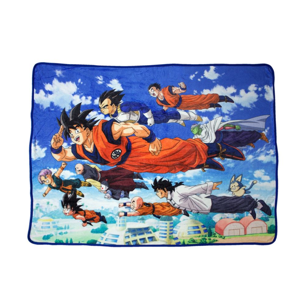 Just Funky Dragon Ball Goku Blanket In Dragon Ball Tin | The Pen Centre