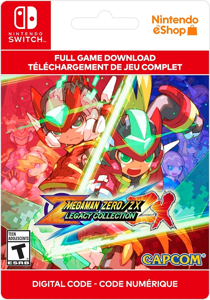 Megaman Zx Legacy Collection Switch Nintendo Mega Man Zero