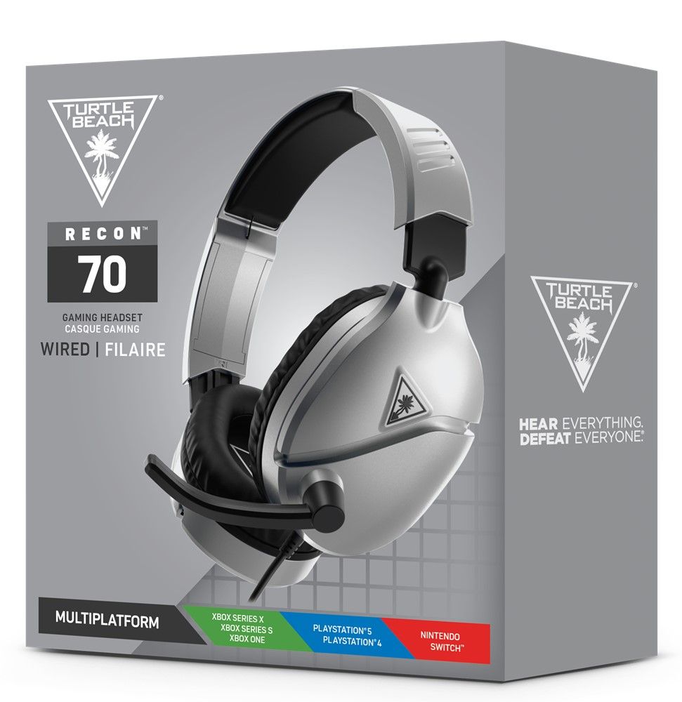 Turtle beach recon 70 silver new arrivals