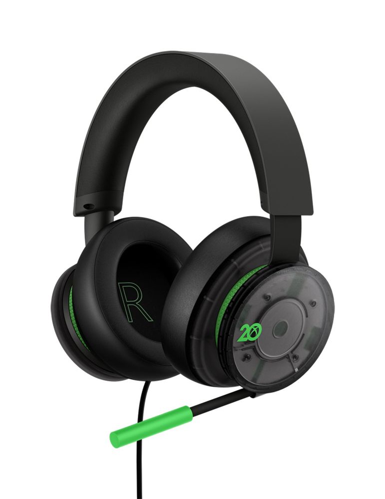 Microsoft Xbox Stereo Headset – 20th Anniversary Special Edition ...