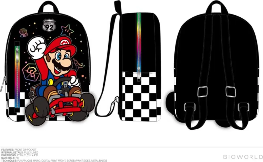 Mario hotsell kart backpack