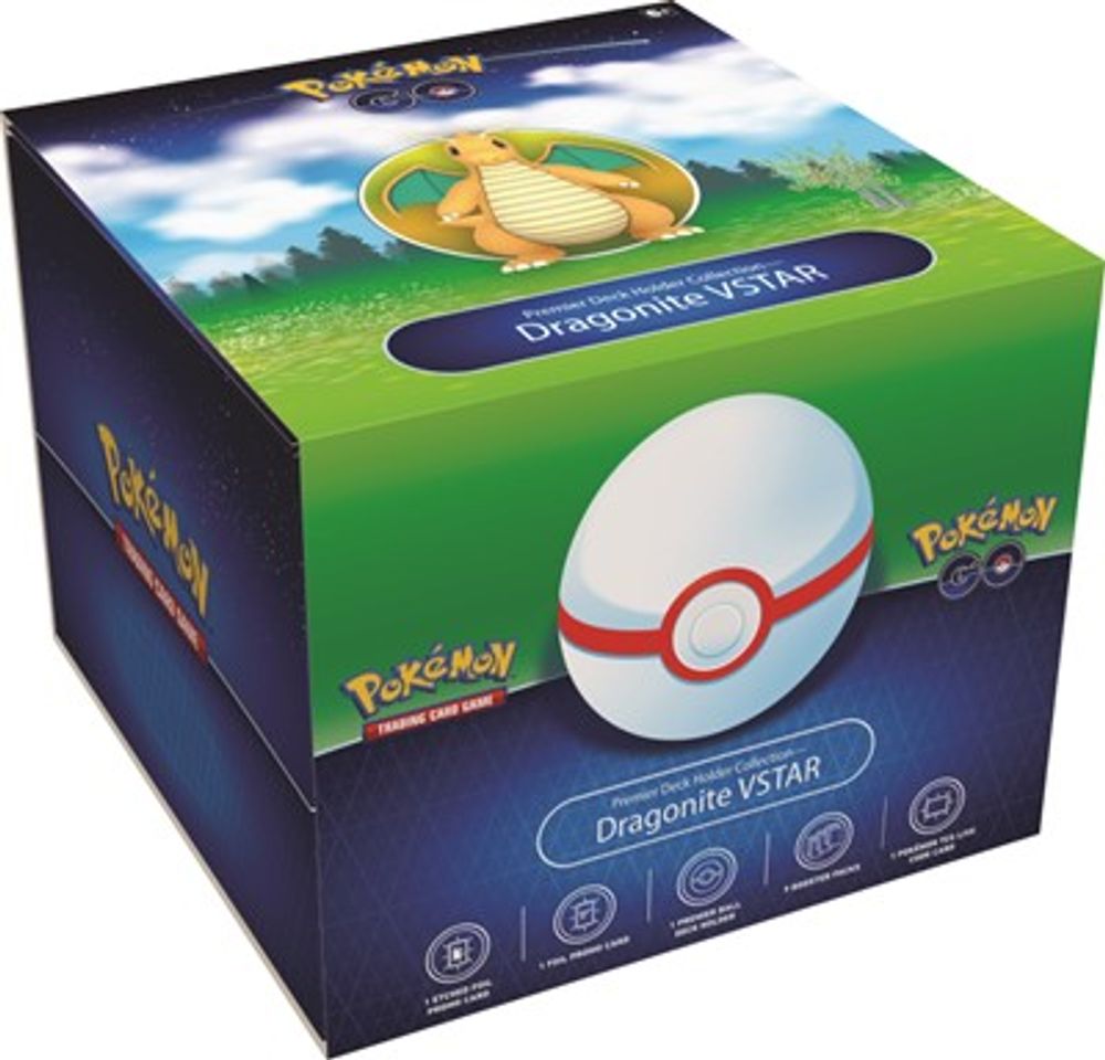 Echo Pok mon TCG Pok mon Go Premier Deck Holder Collection Dragonite 