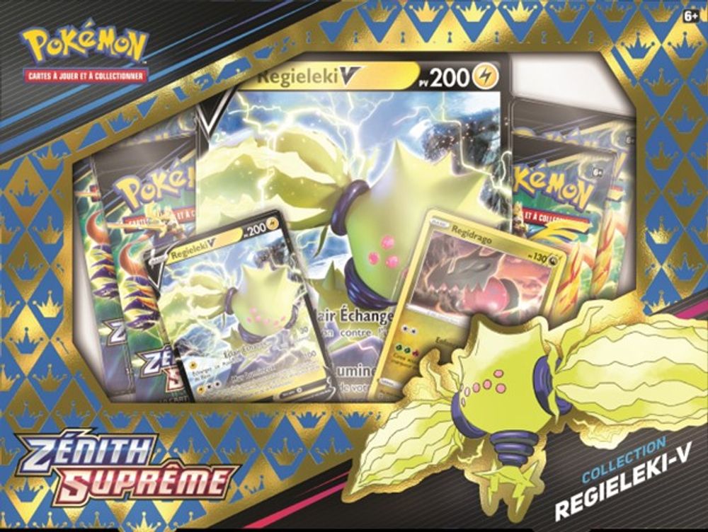 Echo Pok mon Trading Card Game Crown Zenith Regieleki Collection Box 