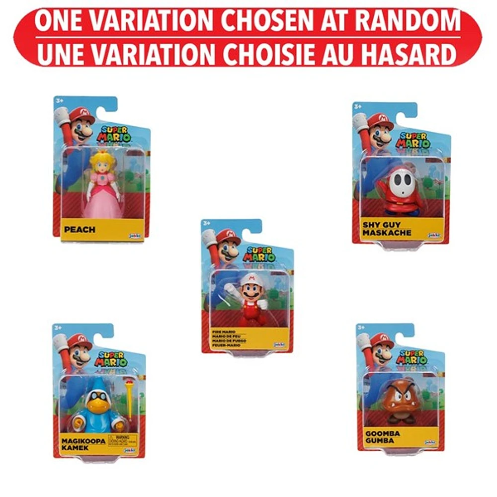 Super mario deals 2.5 inch figures