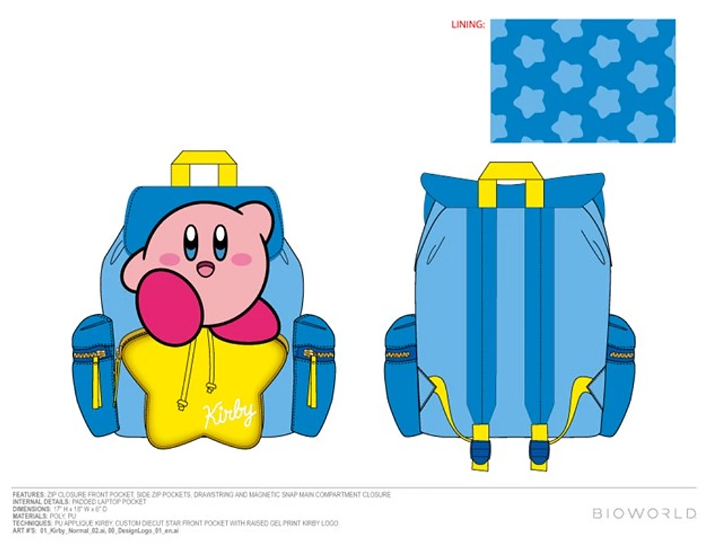 Kirby backpack outlet