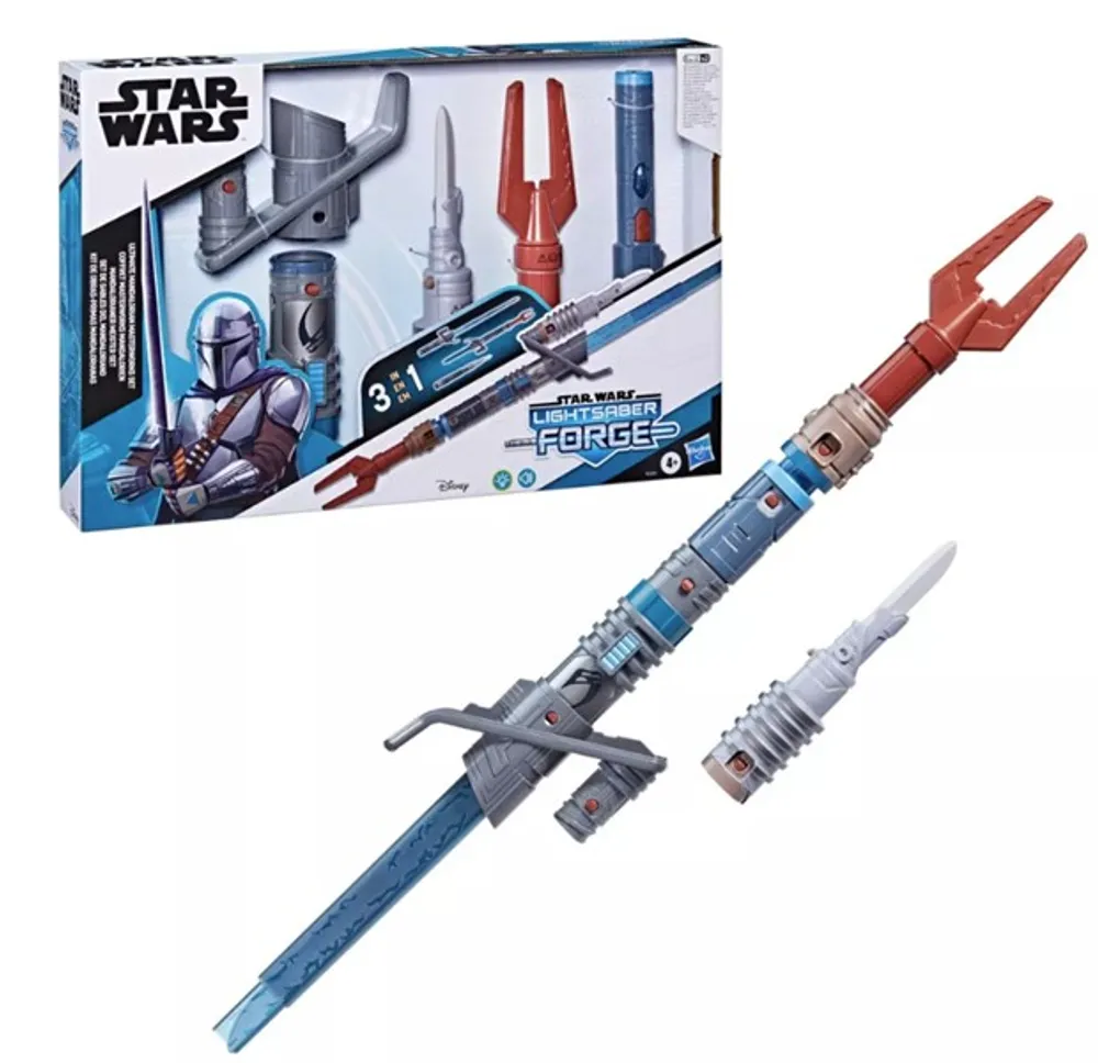 Hasbro Star Wars Lightsaber Forge Ultimate Mandalorian Masterworks Set ...