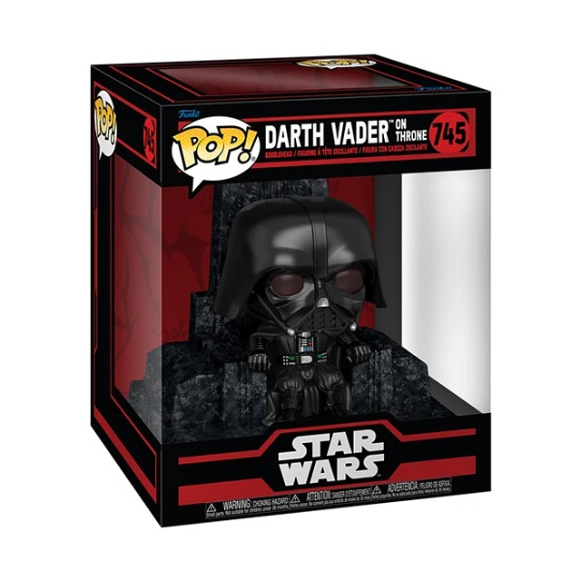 Funko POP! Deluxe Star Wars Darth Vader on Throne | Square One