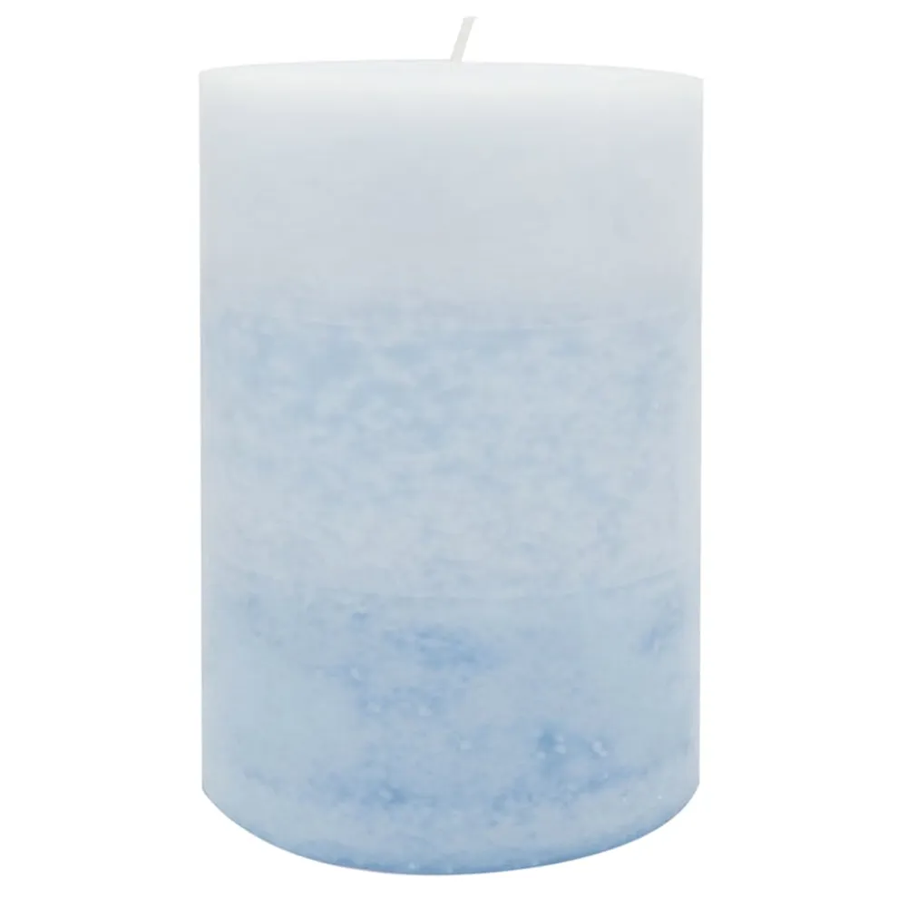 At Home Coastal Jasmine Scented Ombre Pillar Candle Green Tree Mall