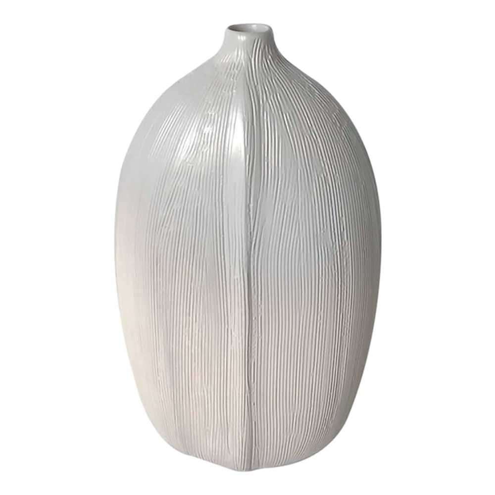 At Home Laila Ali Blue & Ivory Ombre Ceramic Vase, 8