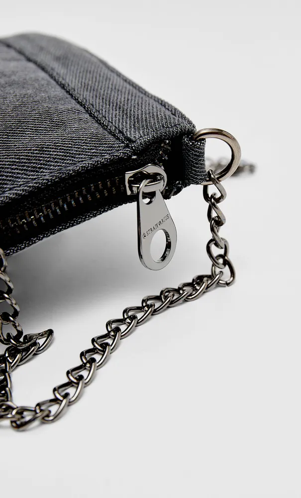 Stradivarius Mini bolso denim lavado Paseo Interlomas Mall