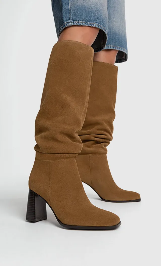 Botas best sale arrugadas stradivarius
