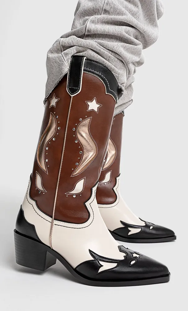 Zapatos vans botas stradivarius hot sale