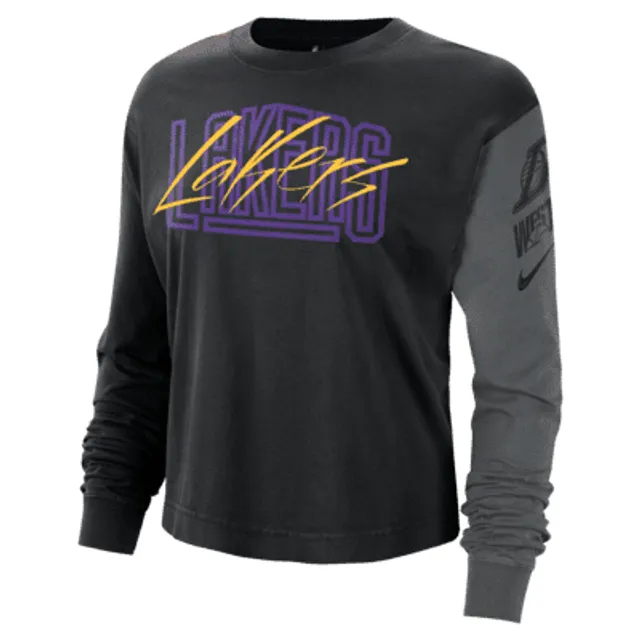 Lakers dri cheap fit long sleeve