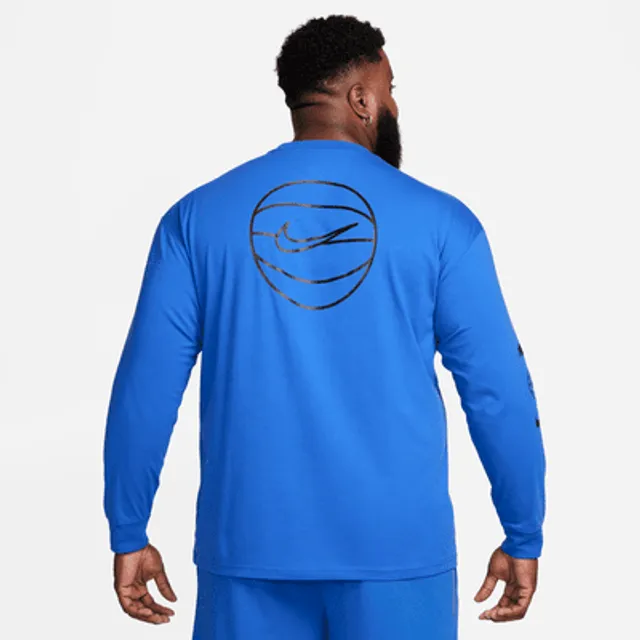 Nike dri-fit men's hotsell long sleeve basketball t-shirt