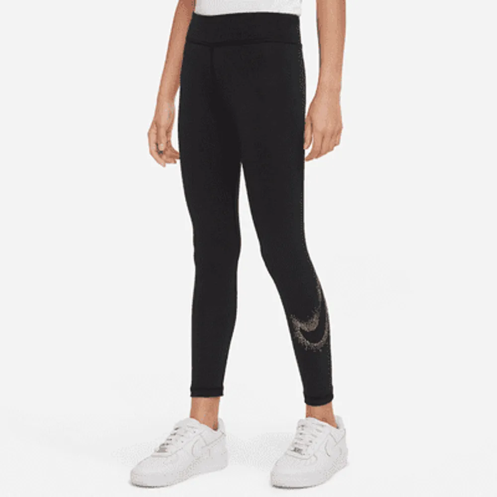 Nike hot sale leggings metallic