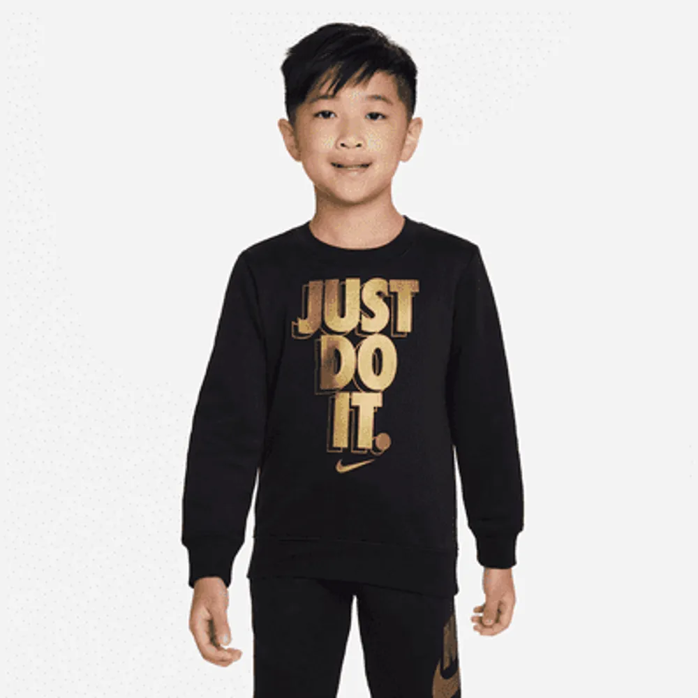 Nike Just Do It Gifting Crew Neck Younger Kids Neck. UK King s