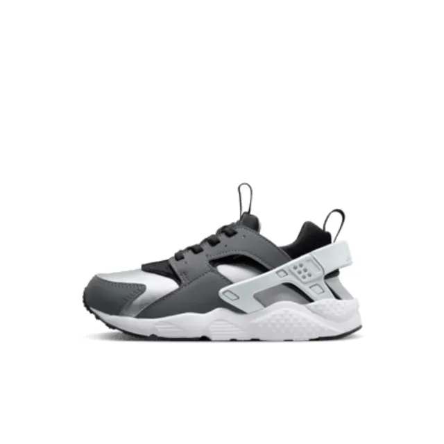 Nike junior air huarache run ultra trainer anthracite / white / outlet black