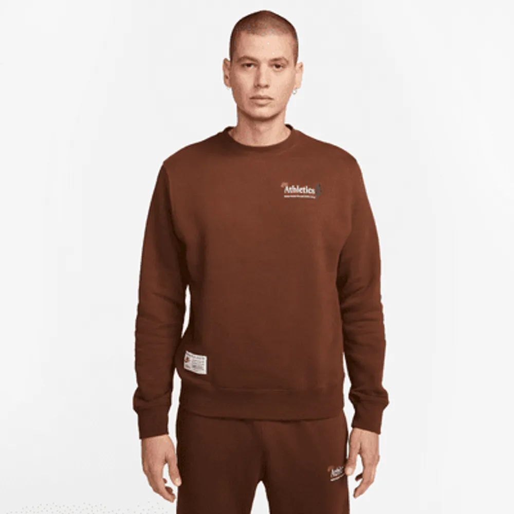 Nike sportswear club discount fleece crew sweatshirt