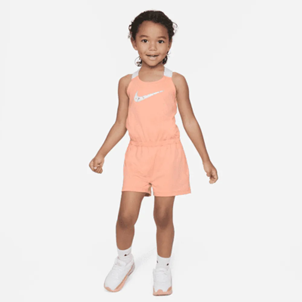 Nike romper girls best sale