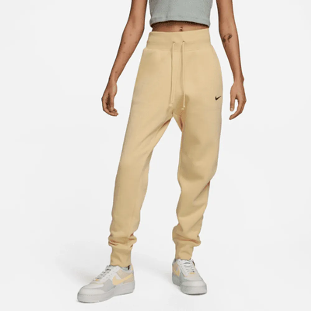 Nike womens high hot sale waisted joggers