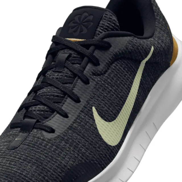 Women's free rn outlet 2018 shoe - black/gold/grey