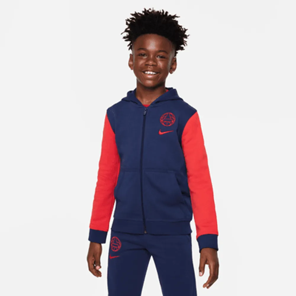 Nike Paris Saint Germain Club Big Kids Boys Nike Soccer Full