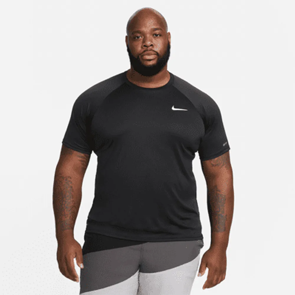 Nike swim shirt sales mens