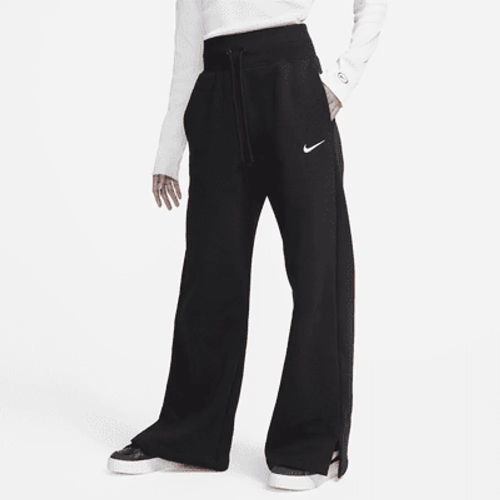 Nike Sportswear Phoenix Fleece Women's High-Waisted Wide-Leg Tracksuit ...