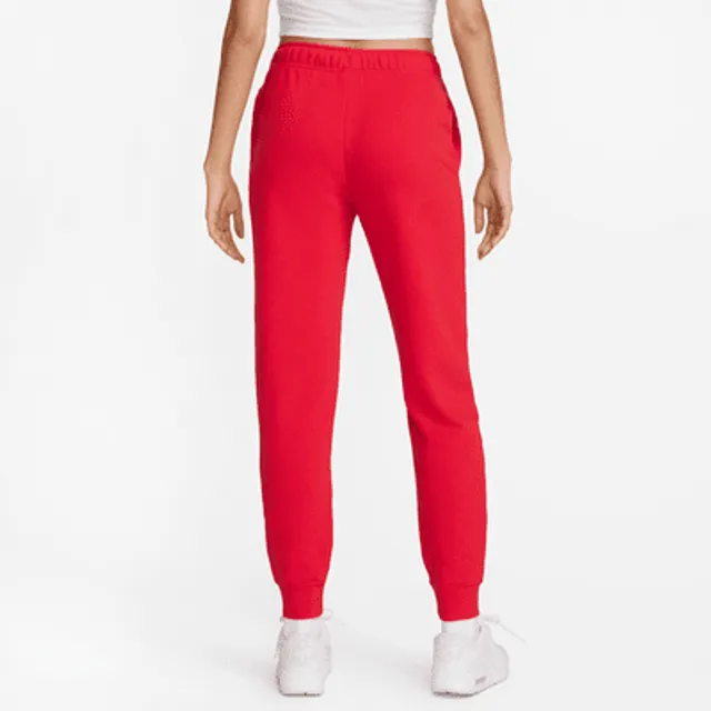 Red nike hot sale joggers womens