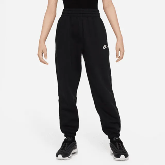 Nike black best sale fleece sweatpants