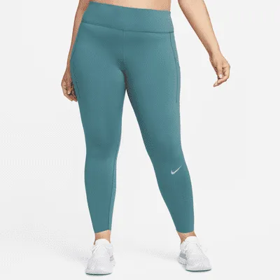 Nike Womens Dri-Fit Mint Foam Epic Luxe Mid Rise 7/8 sale Running Leggings Medium NWT