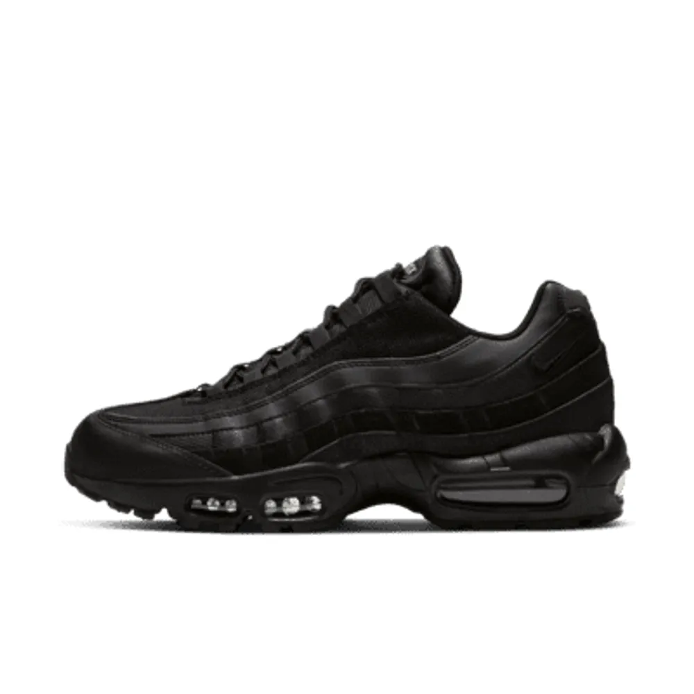 Nike air max 95 essential trainer shop black / white / smoke grey