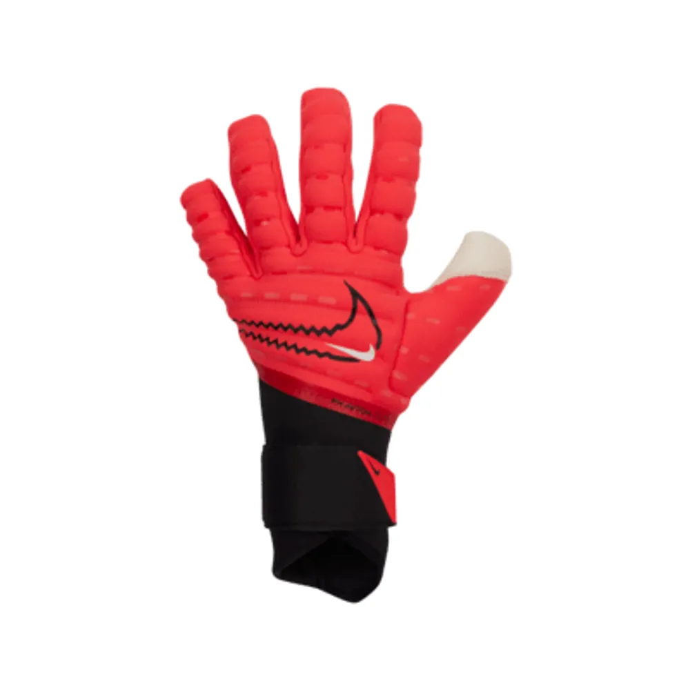 Red football on sale gloves nike