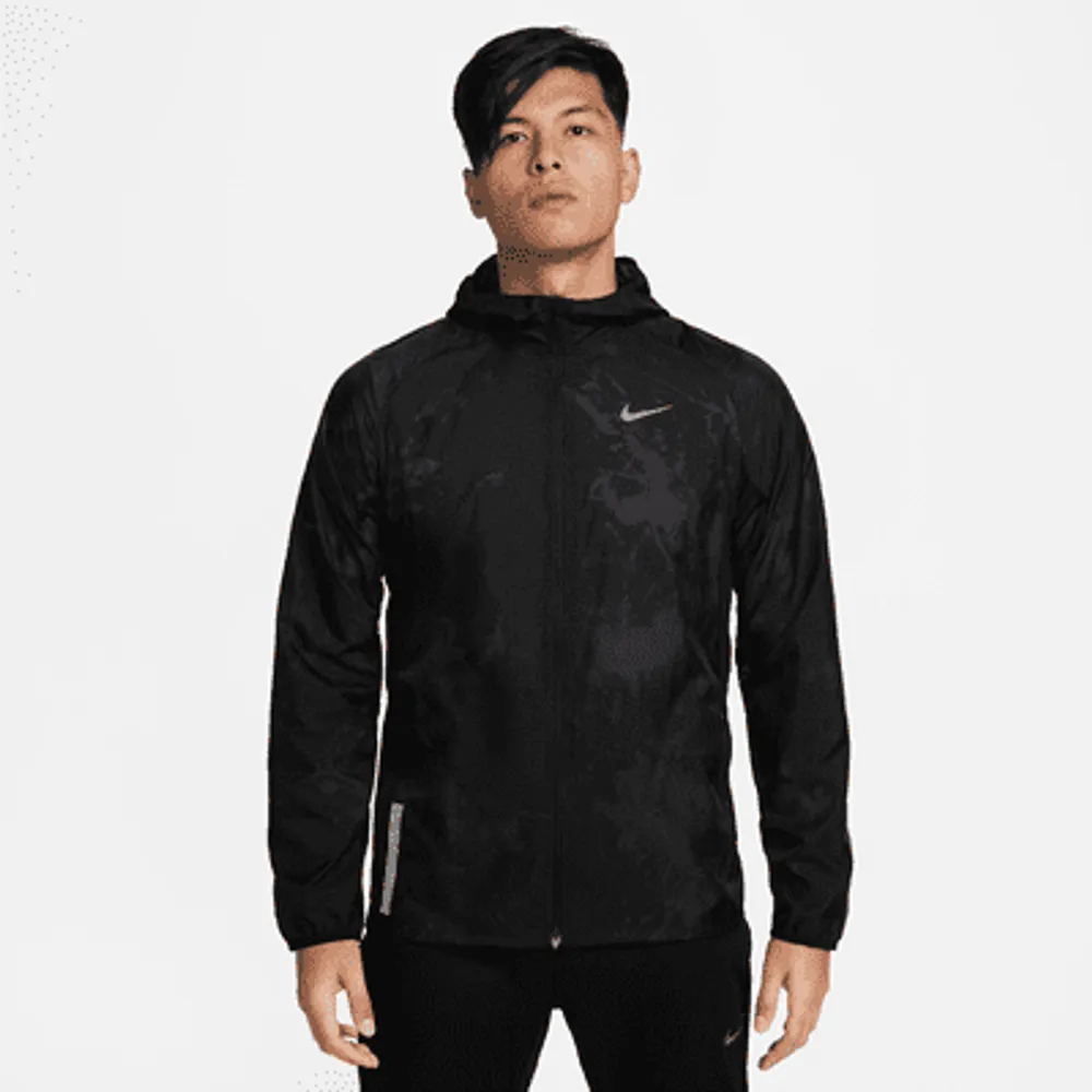 Nike running jacket mens best sale