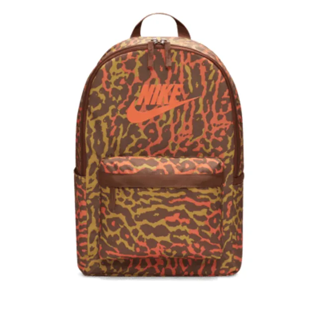 Nike heritage backpack animal print discount