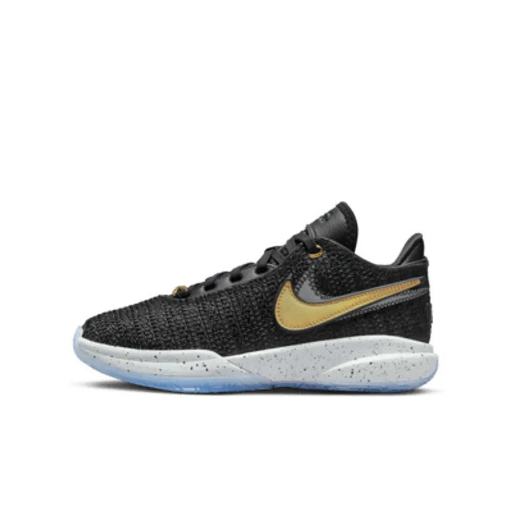 Nike flyknit hot sale kids gold