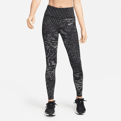 nike printed running tights