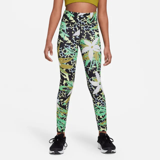 Nike flower print on sale leggings